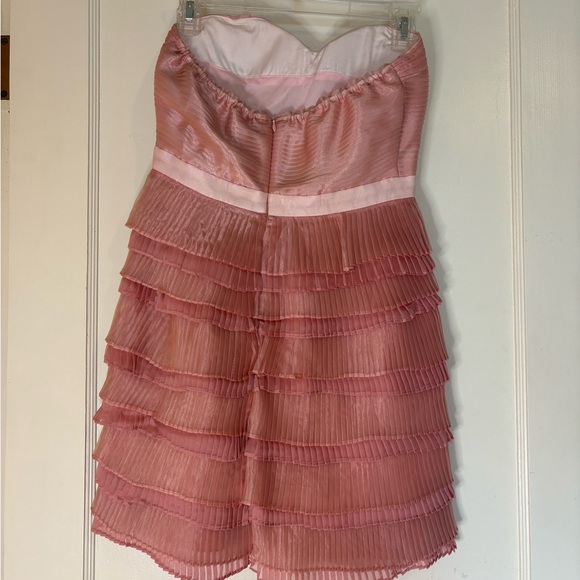 💗 Pink Strapless Mini ModCloth Dress - Minuet Brand - Picture 6 of 9